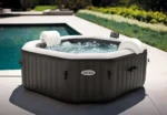 Pure Spa Jet & Bubble Deluxe Inflatable Hot Tub, 4 Persons - Image 2