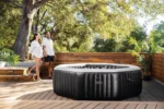 Pure Spa Jet & Bubble Deluxe Inflatable Hot Tub, 4 Persons - Image 4