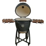 Big Bear Kamado XL Ceramic BBQ, Black - Image 2