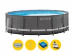Intex Ultra XTR Frame Swimming Pool 488 x 122 cm with Sand Filter Pump and Accessories