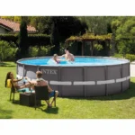 Intex Ultra XTR Frame Swimming Pool 488 x 122 cm with Sand Filter Pump and Accessories - Image 2