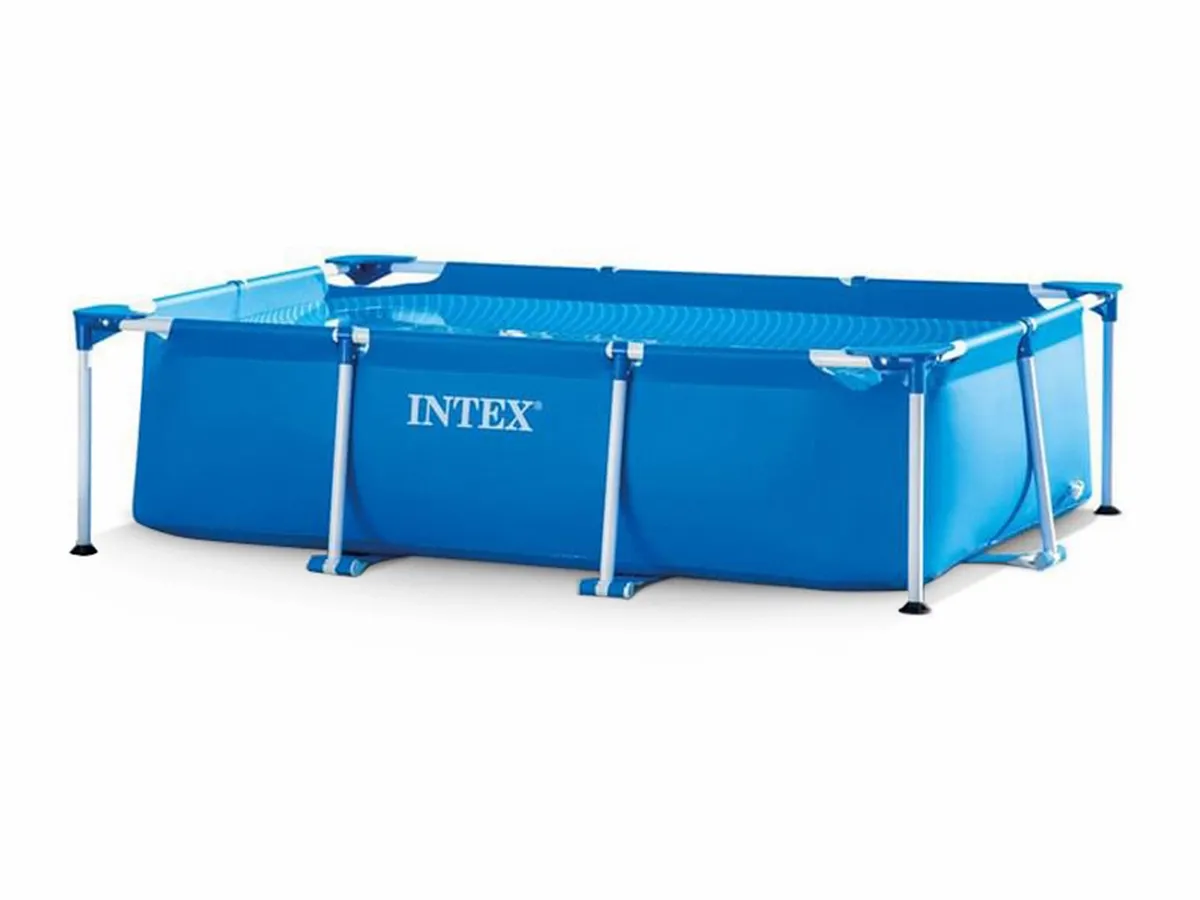 Intex Metal Frame Swimming Pool 260 x 160 x 65 cm - Image 1